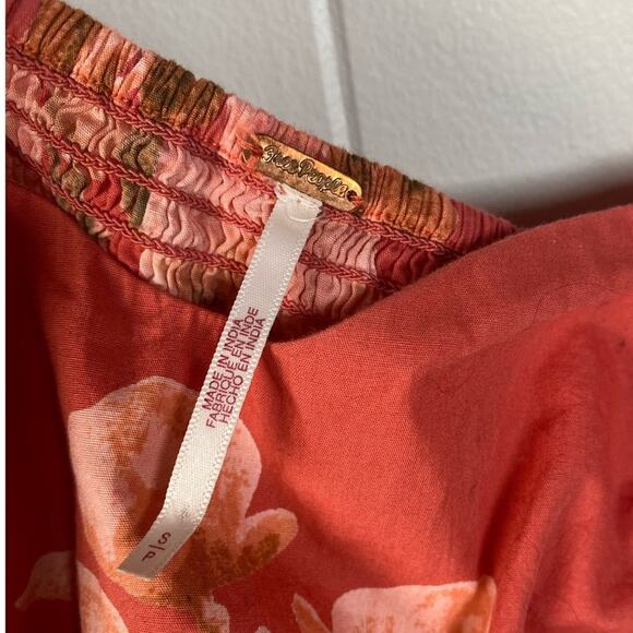 Free People Pink Floral Mini Dress - Picture 9 of 13